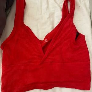 Cute red urban tank